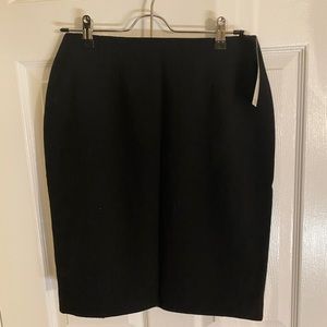 Ellen Tracy Classic Black Pencil Skirt - NEW!!